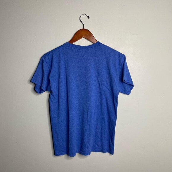 Blue bike Tee about a size small - Picture 2 of 4
